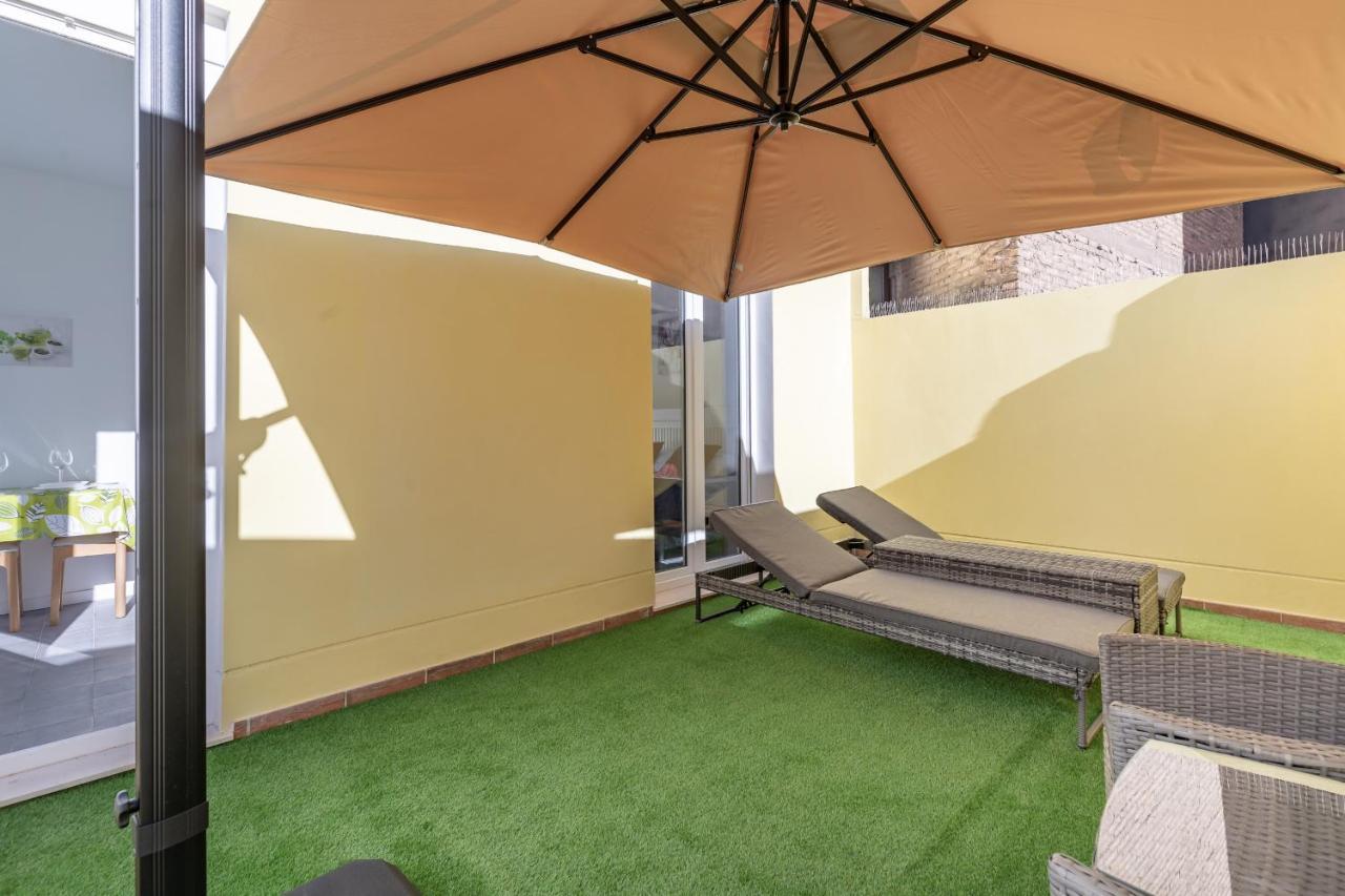 Gorgeous Apt With A Large Private Terrace Valencia Exterior foto