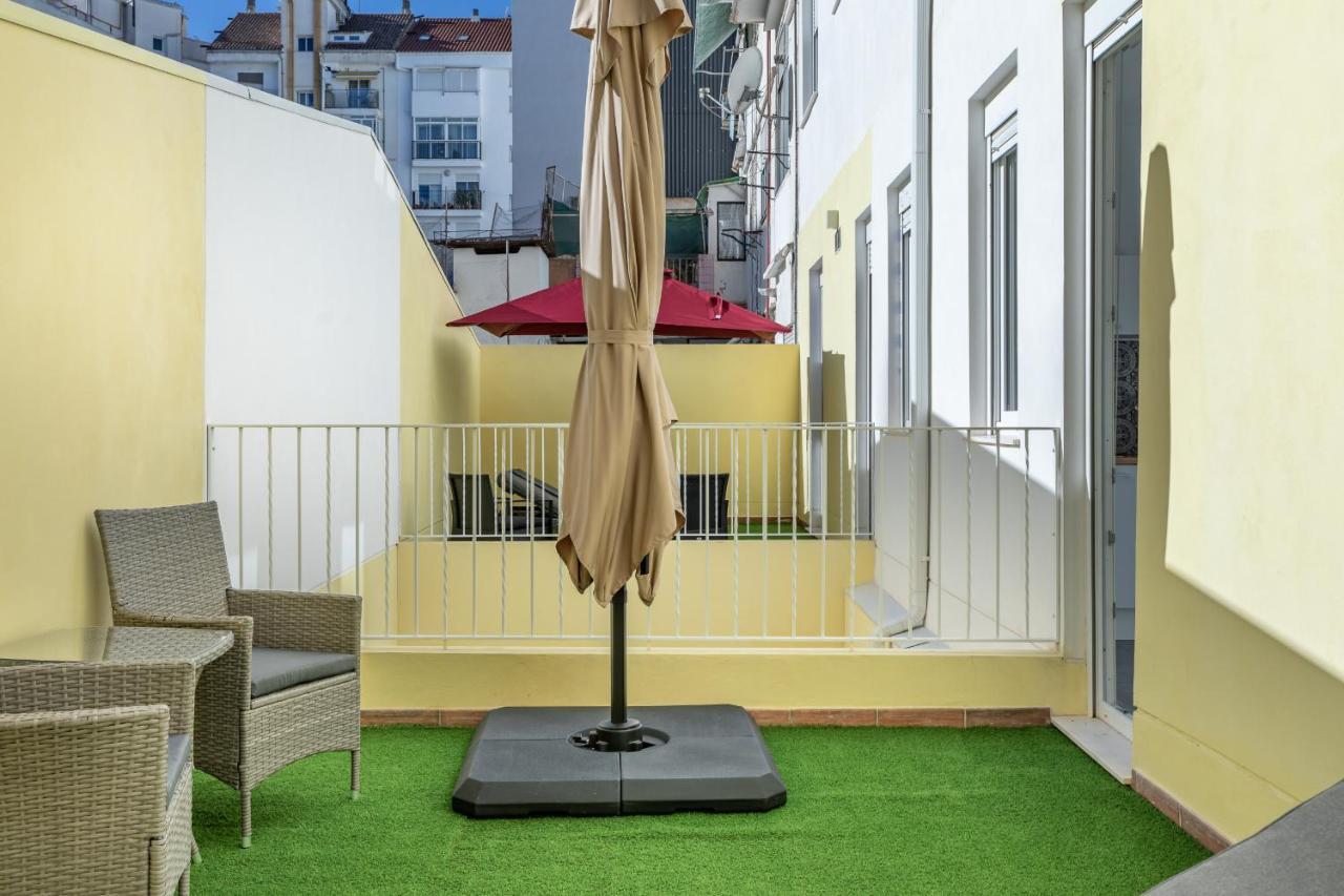 Gorgeous Apt With A Large Private Terrace Valencia Exterior foto